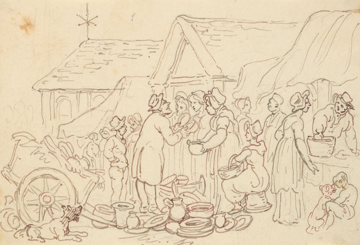Albumrajz alkotó: Thomas Rowlandson