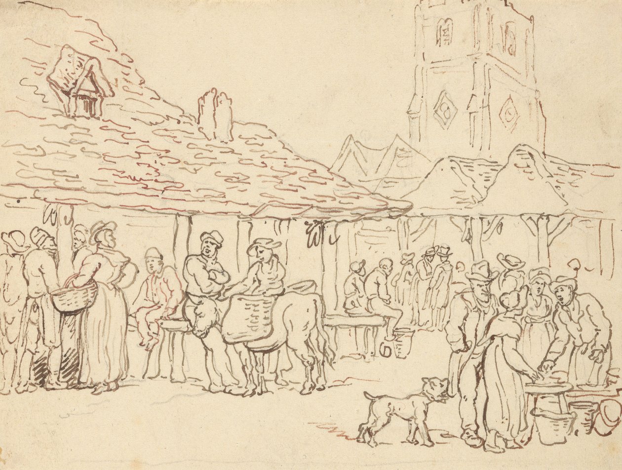 Albumrajz alkotó: Thomas Rowlandson
