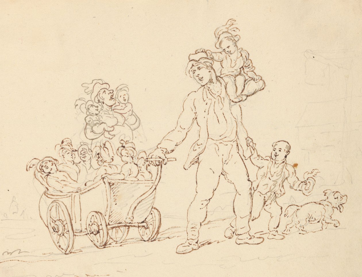 Albumrajz alkotó: Thomas Rowlandson