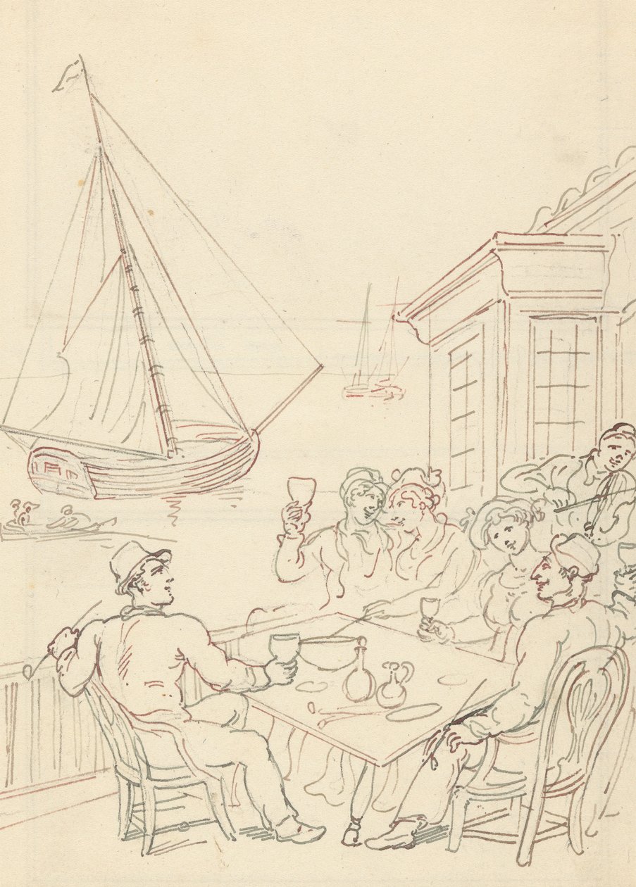 Albumrajz alkotó: Thomas Rowlandson
