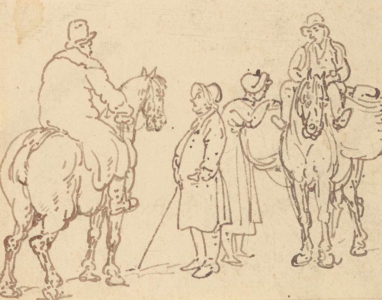 Albumrajz alkotó: Thomas Rowlandson