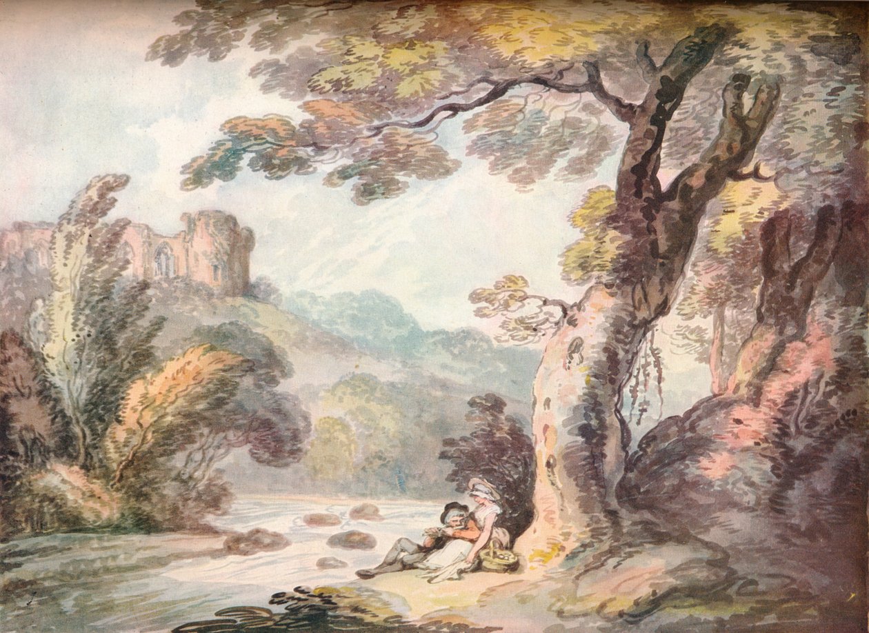 Egy idill, c1815 alkotó: Thomas Rowlandson