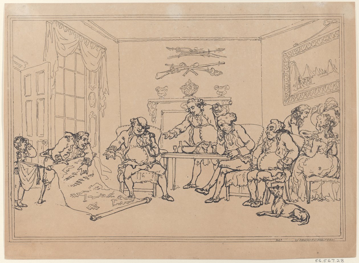 hadsereg, 1787. november 5., 1787. november 5. alkotó: Thomas Rowlandson