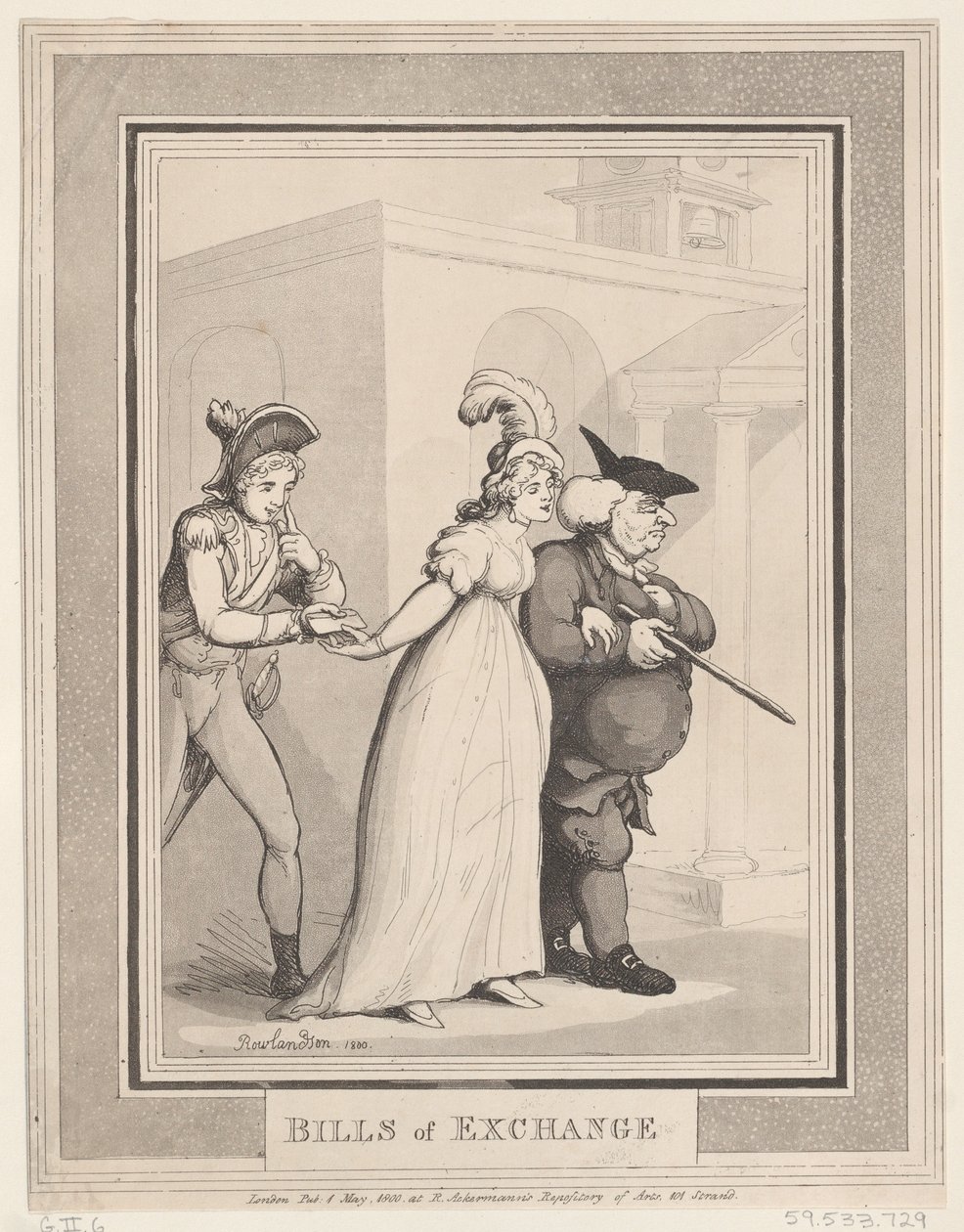 Váltók, 1800. május 1., 1800. május 1. alkotó: Thomas Rowlandson