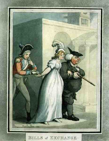 Váltók, kiadó: Rudolph Ackermann alkotó: Thomas Rowlandson
