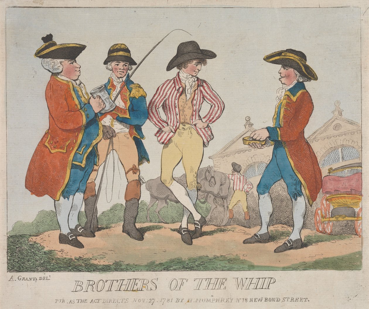 Az ostor testvérei alkotó: Thomas Rowlandson