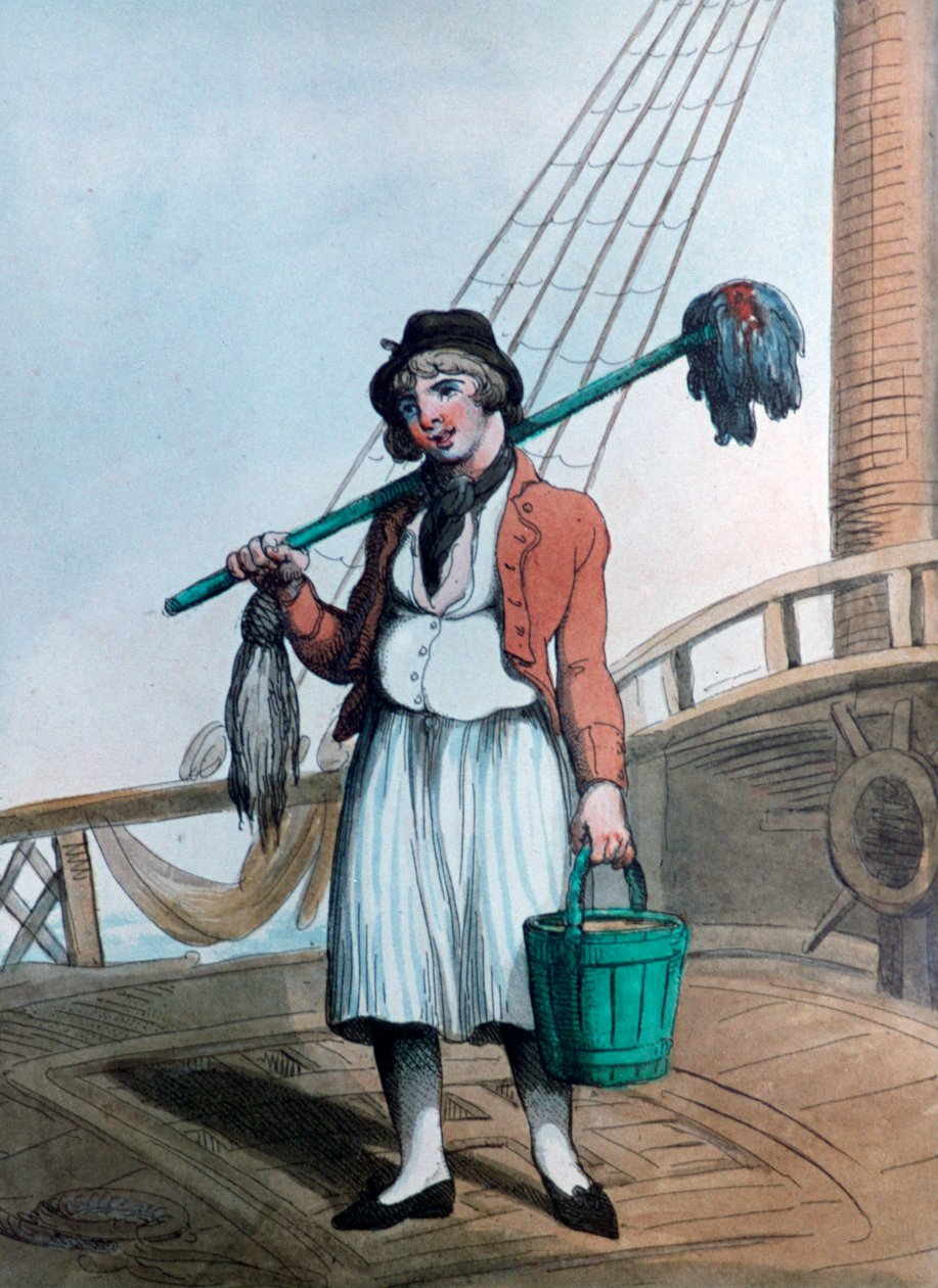 Cabin Boy, 1799 alkotó: Thomas Rowlandson