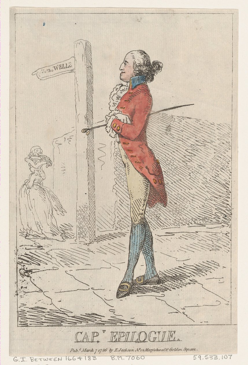 Epilógus kapitány, 1786. március 7., 1786. március 7. alkotó: Thomas Rowlandson