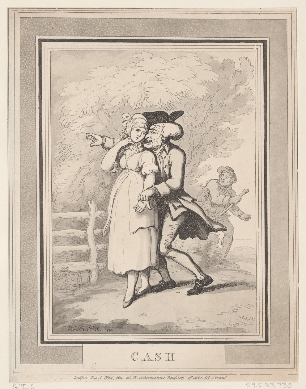 Készpénz, 1800. május 1., 1800. május 1. alkotó: Thomas Rowlandson