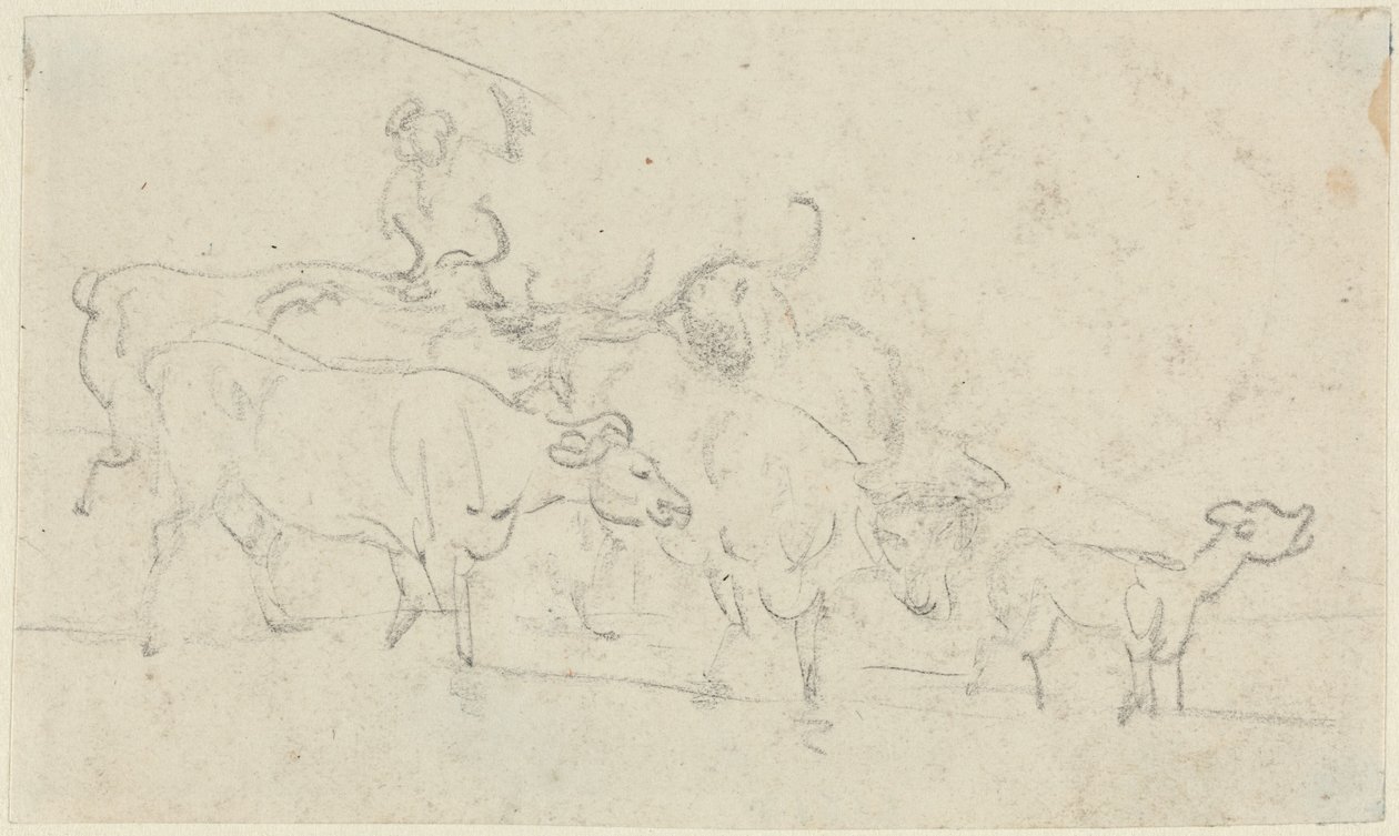 Szarvasmarha alkotó: Thomas Rowlandson