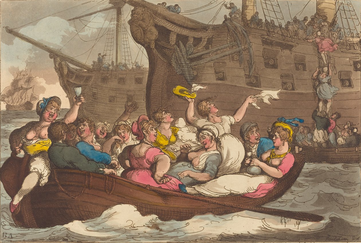 Nem biztosítható szarvasmarha, megjelent 1809. alkotó: Thomas Rowlandson