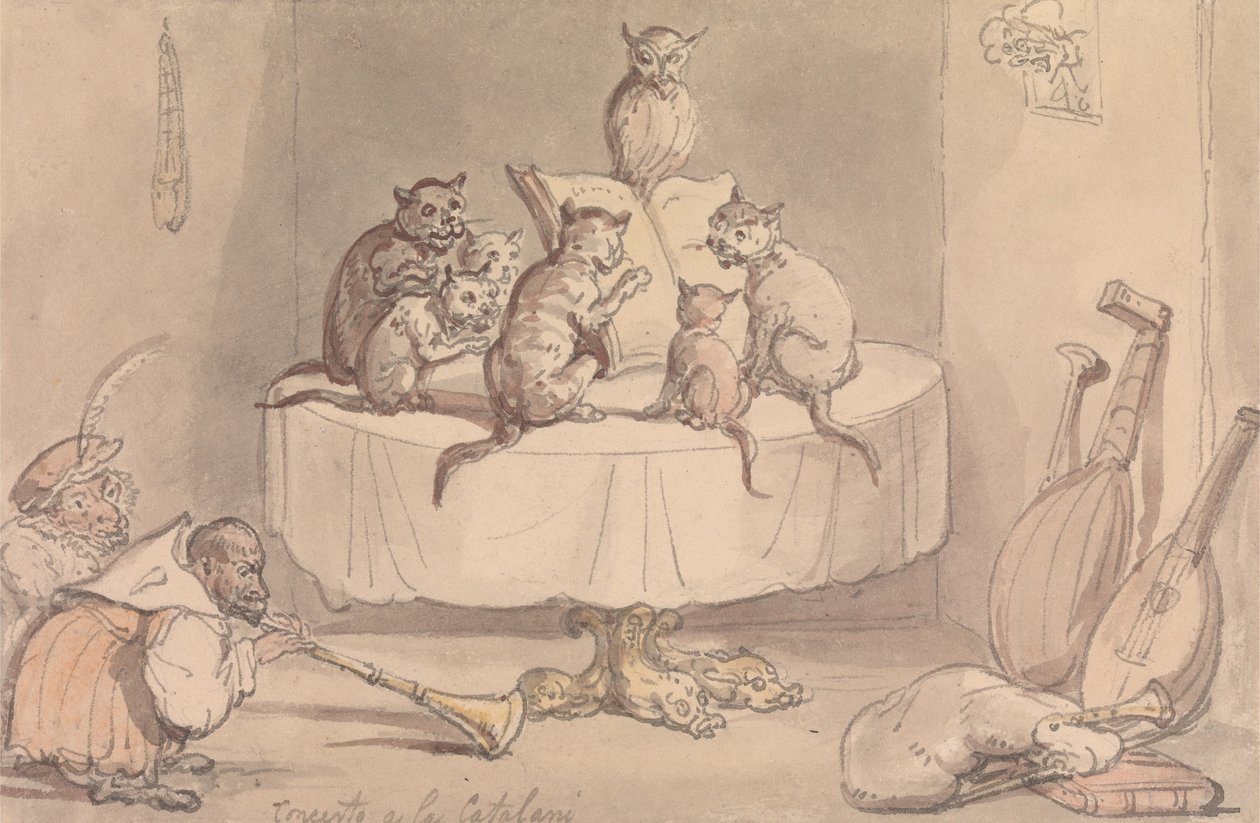 Koncert a Catalani-ban alkotó: Thomas Rowlandson