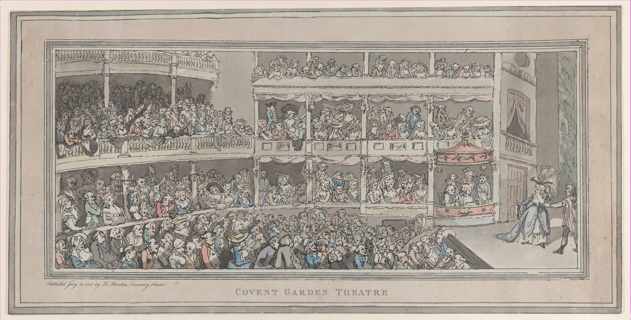 Covent Garden Színház, 1786. július 20., 1786. július 20. alkotó: Thomas Rowlandson