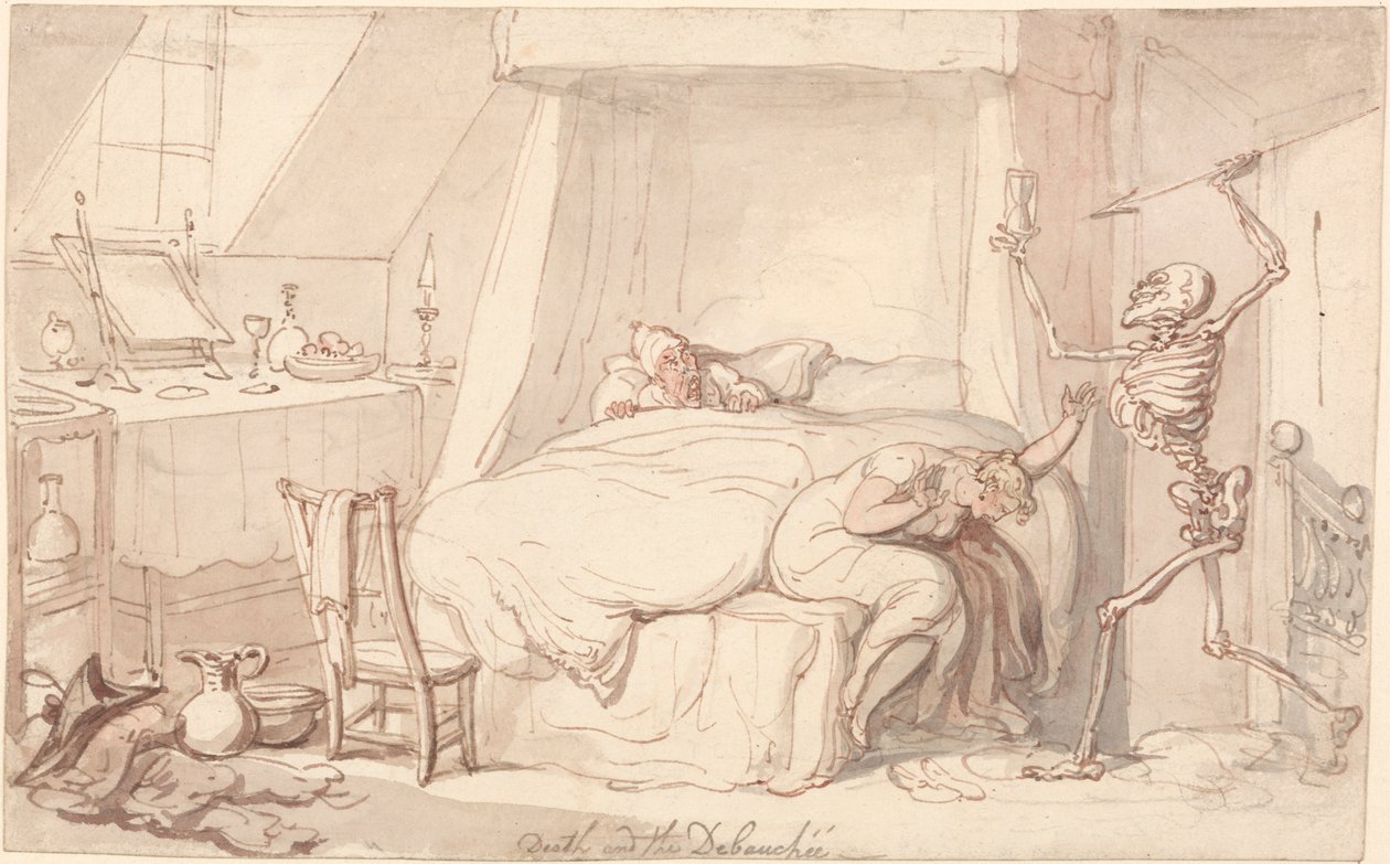 A halál és a kicsapongás alkotó: Thomas Rowlandson