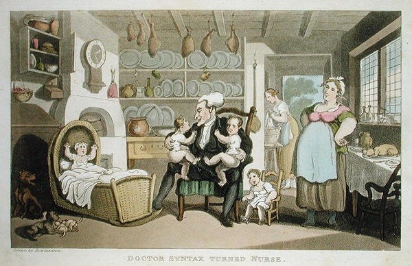 A Doctor Syntax nővér lett, William Combe 1812-ben megjelent „The Tour of Dr Syntax in search of the festői című könyvéből” (akvatinta) alkotó: Thomas Rowlandson