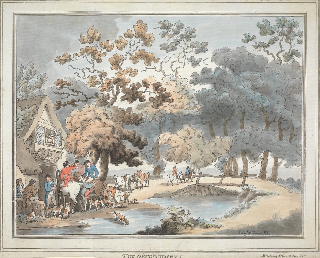 Róka-vadászat [hatrészes sorozat]:   4. A frissítő alkotó: Thomas Rowlandson