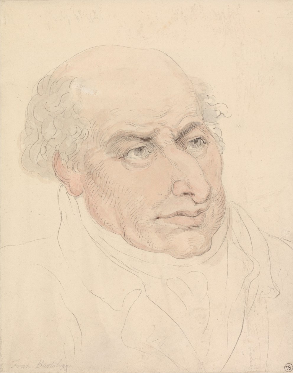 Francesco Bartolozzi alkotó: Thomas Rowlandson