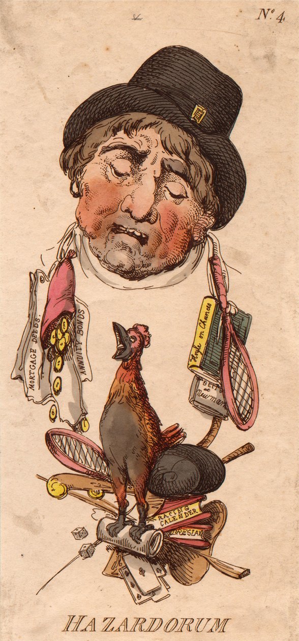 Címek: Hazardorum alkotó: Thomas Rowlandson
