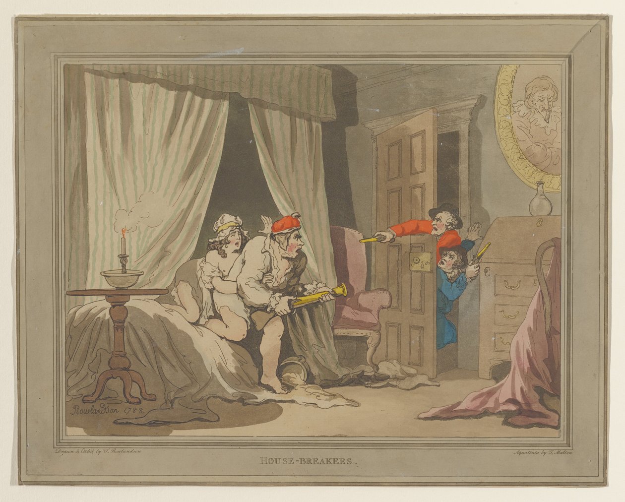Betörők alkotó: Thomas Rowlandson