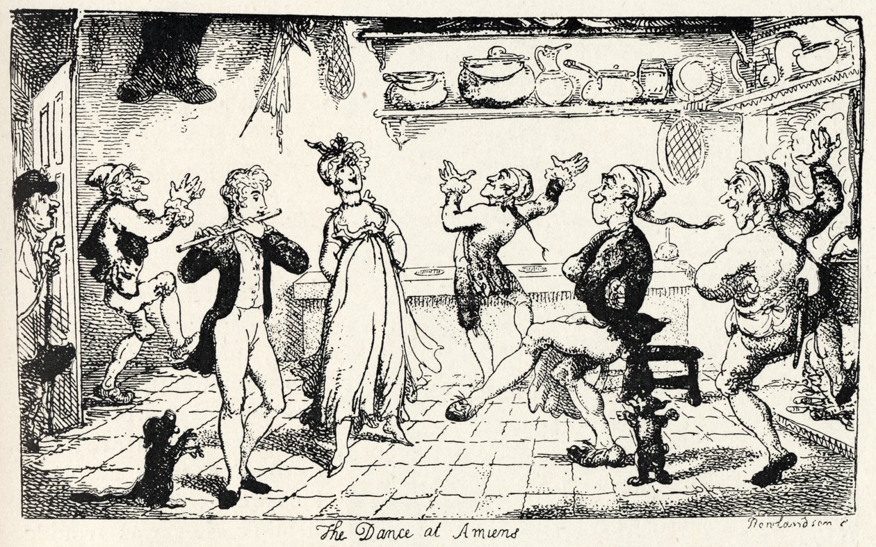 Laurence Sterne – „Szentimentális alkotó: Thomas Rowlandson