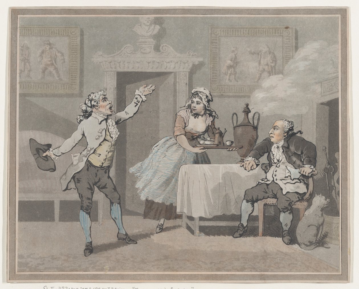 Manager & Spouter, 1802. július 1., 1802. július 1. alkotó: Thomas Rowlandson