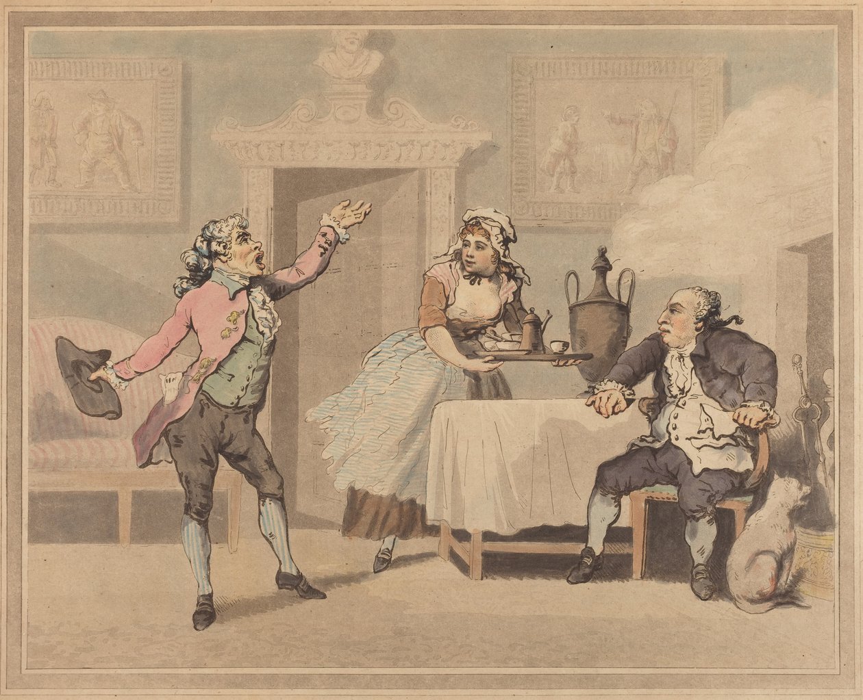 Menedzser és szónok alkotó: Thomas Rowlandson