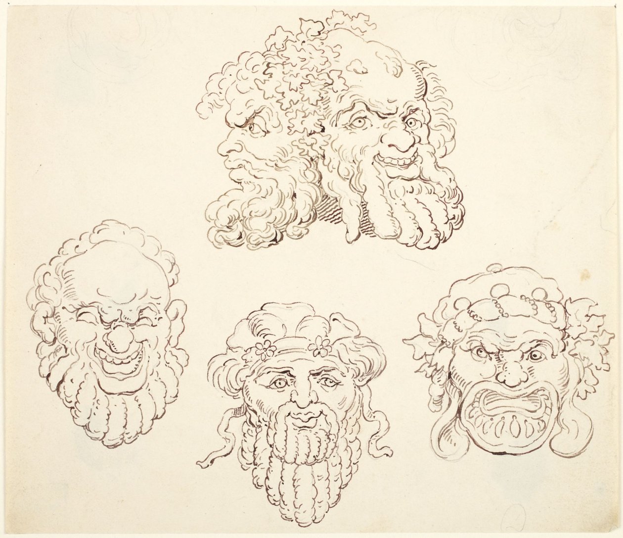 Maszkok alkotó: Thomas Rowlandson