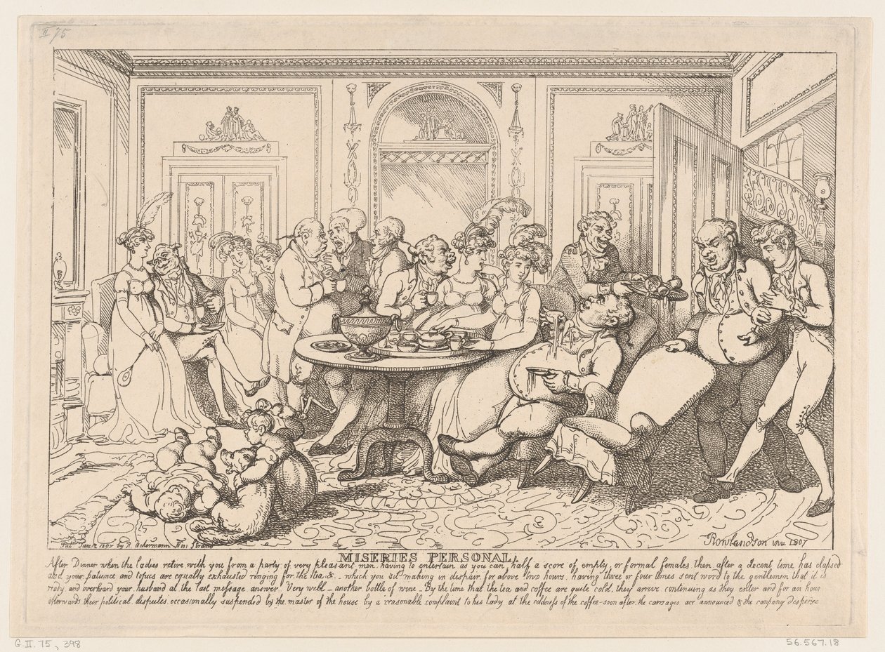 Miseries Personal, 1807. június 12., 1807. június 12. alkotó: Thomas Rowlandson