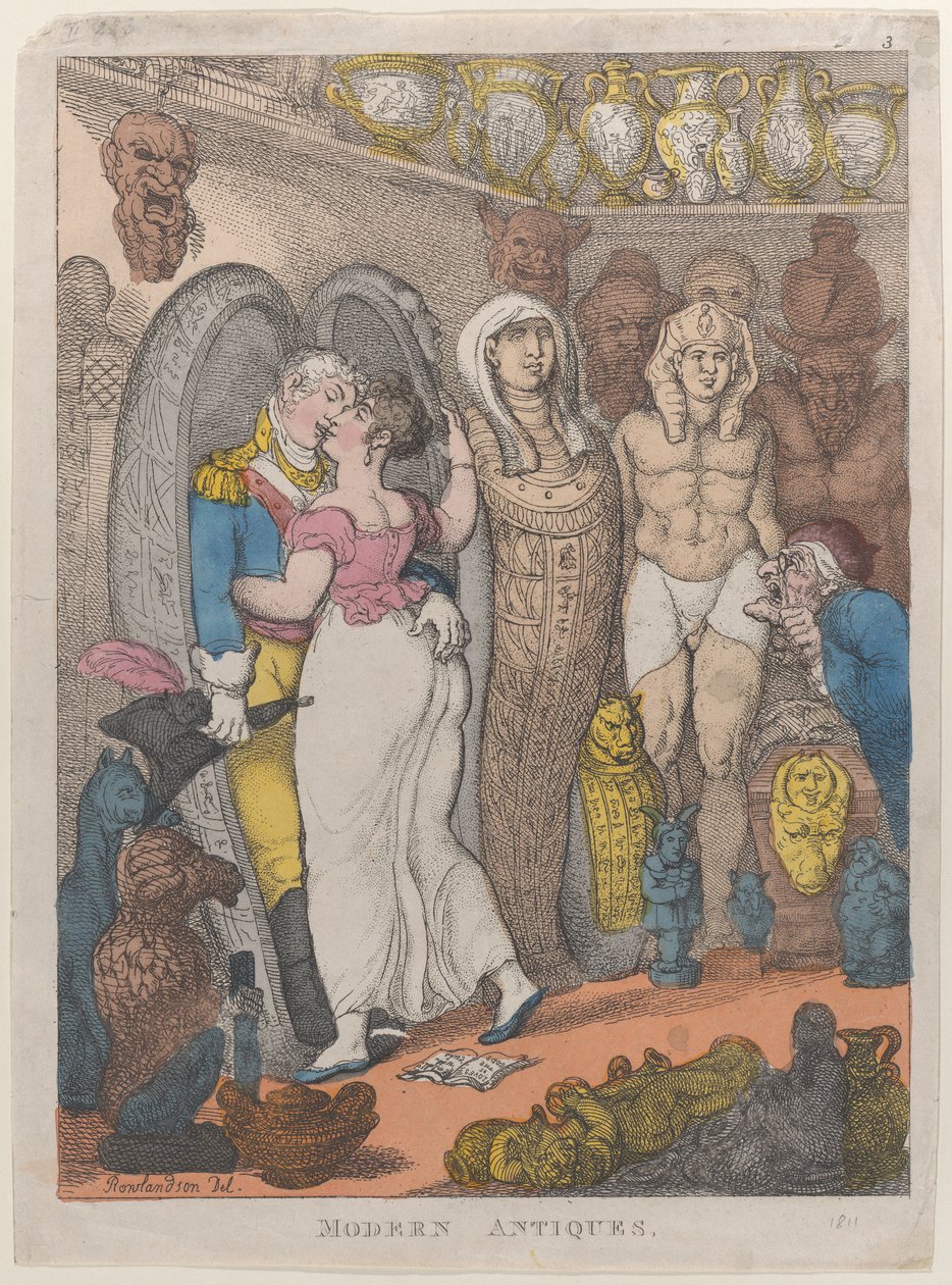 Újkori régiségek, 1811., 1811. alkotó: Thomas Rowlandson