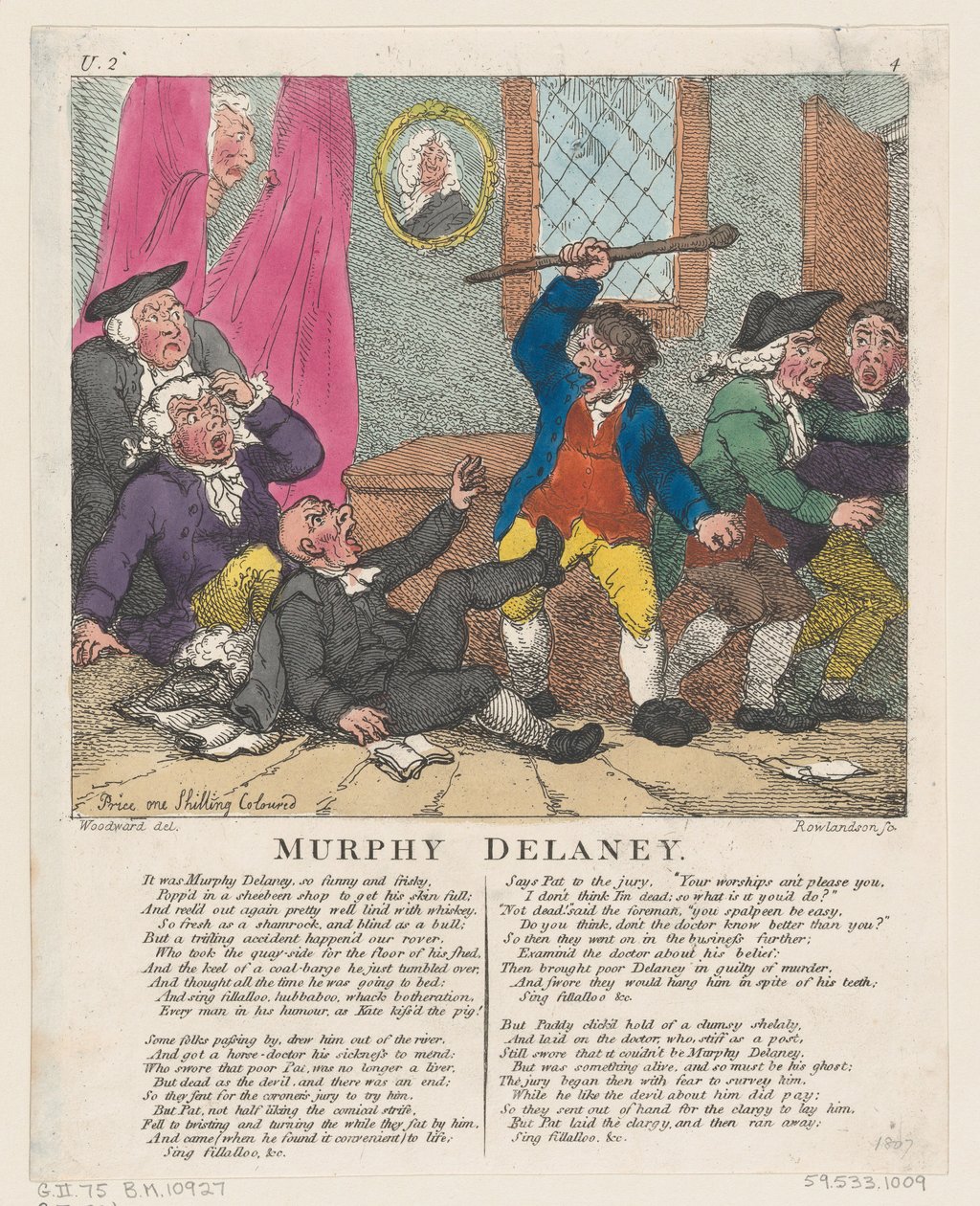 Murphy Delaney, 1807. június 15., 1807. június 15. alkotó: Thomas Rowlandson