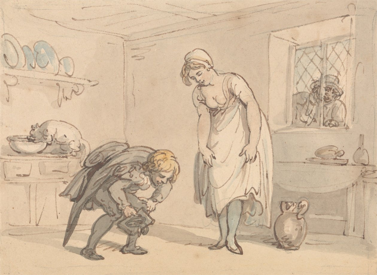 Új cipők alkotó: Thomas Rowlandson