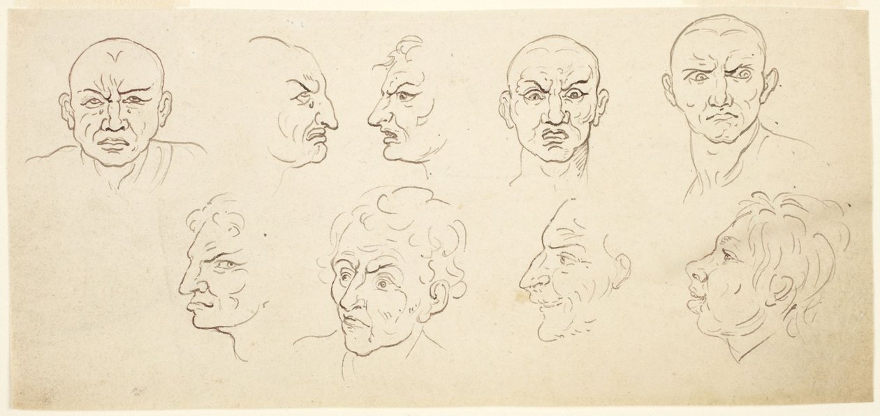 Kilenc karikatúra alkotó: Thomas Rowlandson