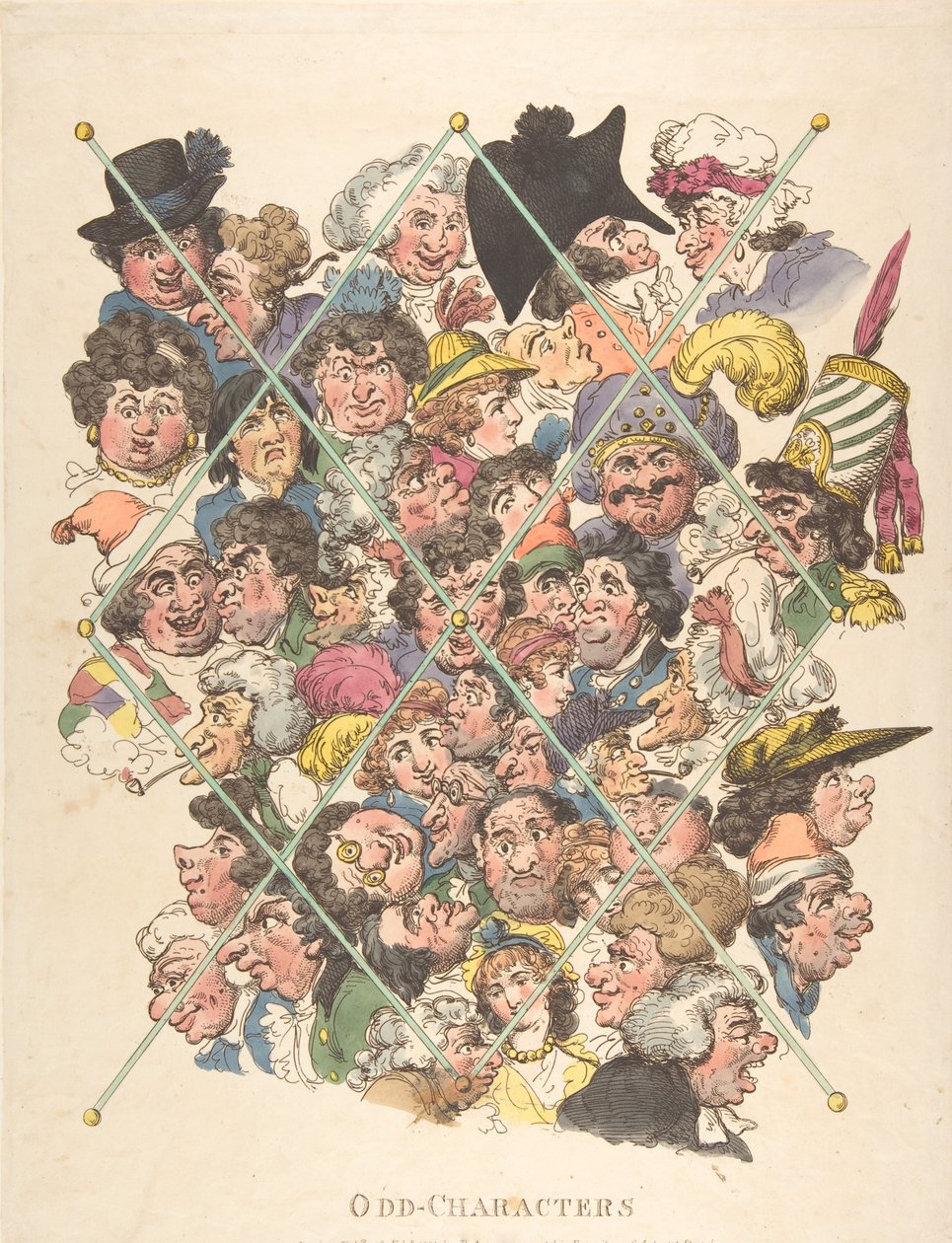 Páratlan karakterek, 1801. február 16., 1801. február 16. alkotó: Thomas Rowlandson
