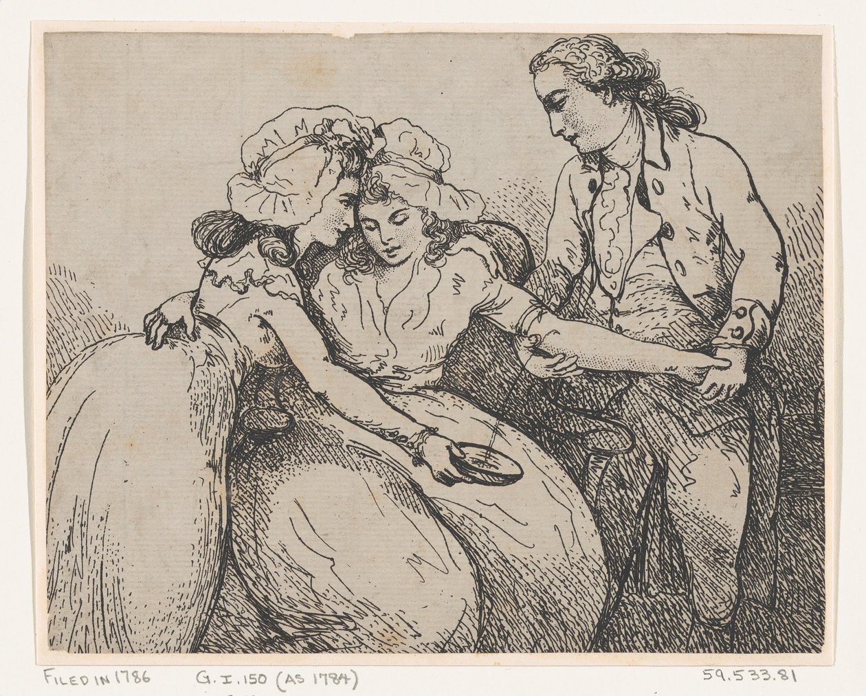 Vénanyitás alkotó: Thomas Rowlandson