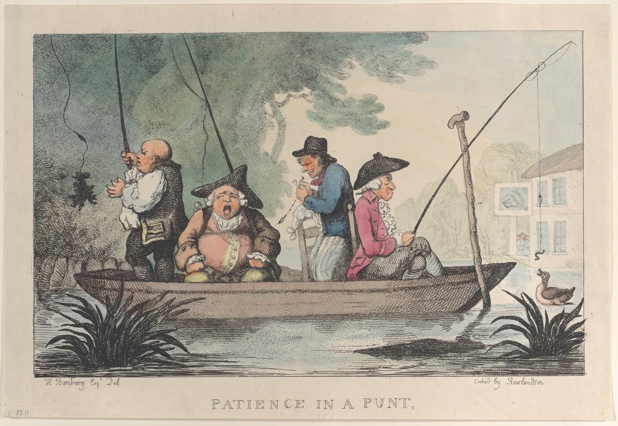 Türelem egy puntban, 1811., 1811. alkotó: Thomas Rowlandson
