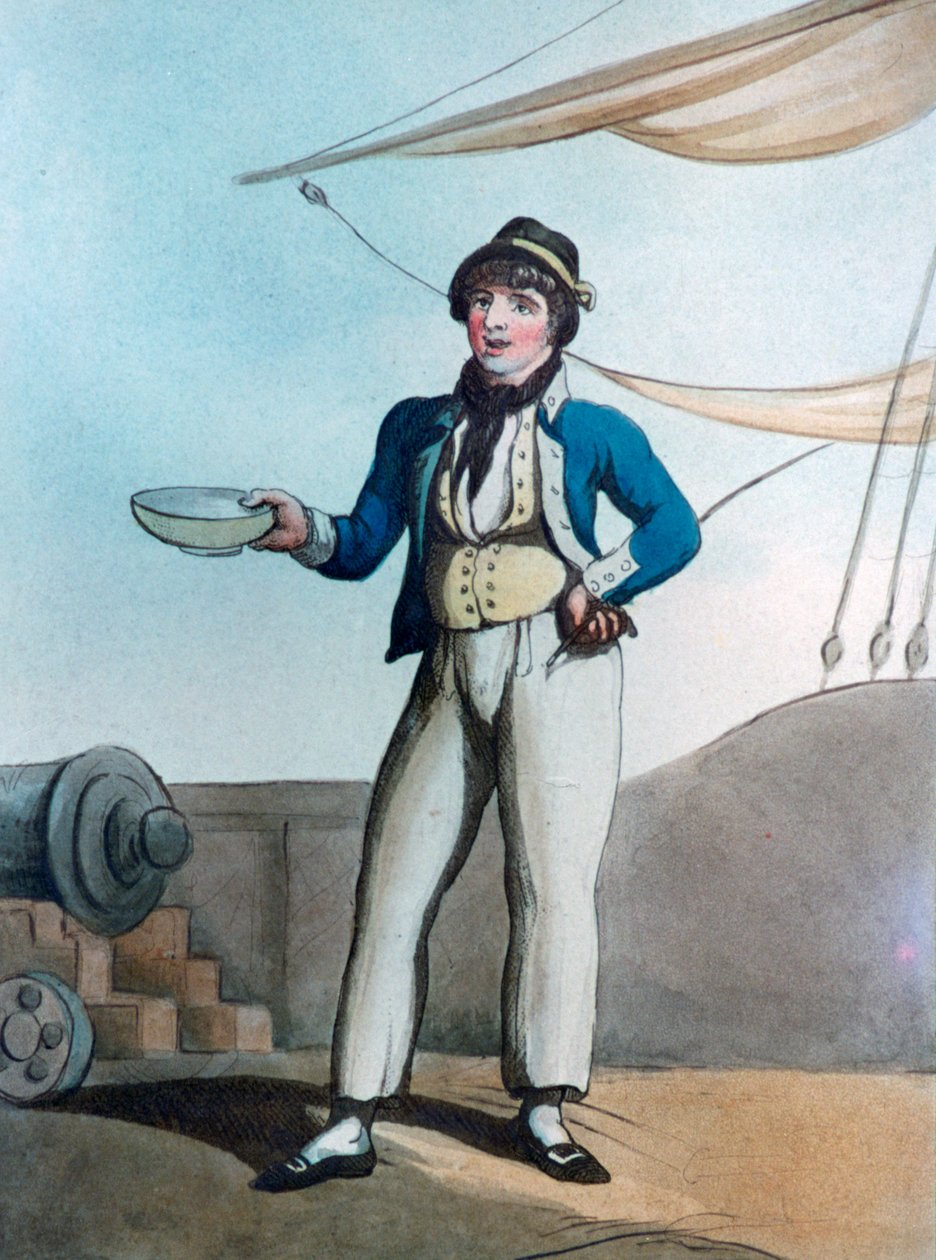 Tengerész, 1799 alkotó: Thomas Rowlandson