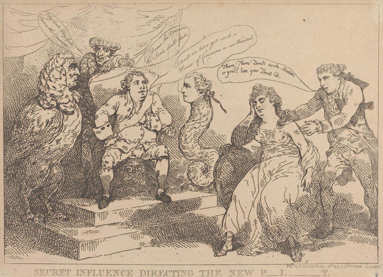 Az új parlamentet irányító titkos befolyás alkotó: Thomas Rowlandson
