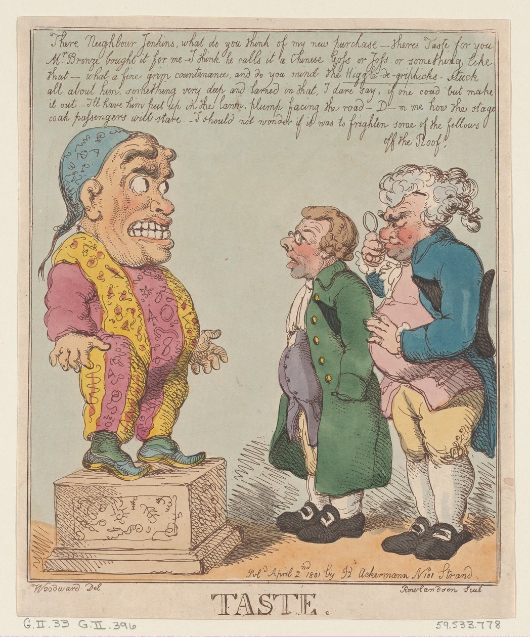 Íz, 1801. április 2., 1801. április 2. alkotó: Thomas Rowlandson