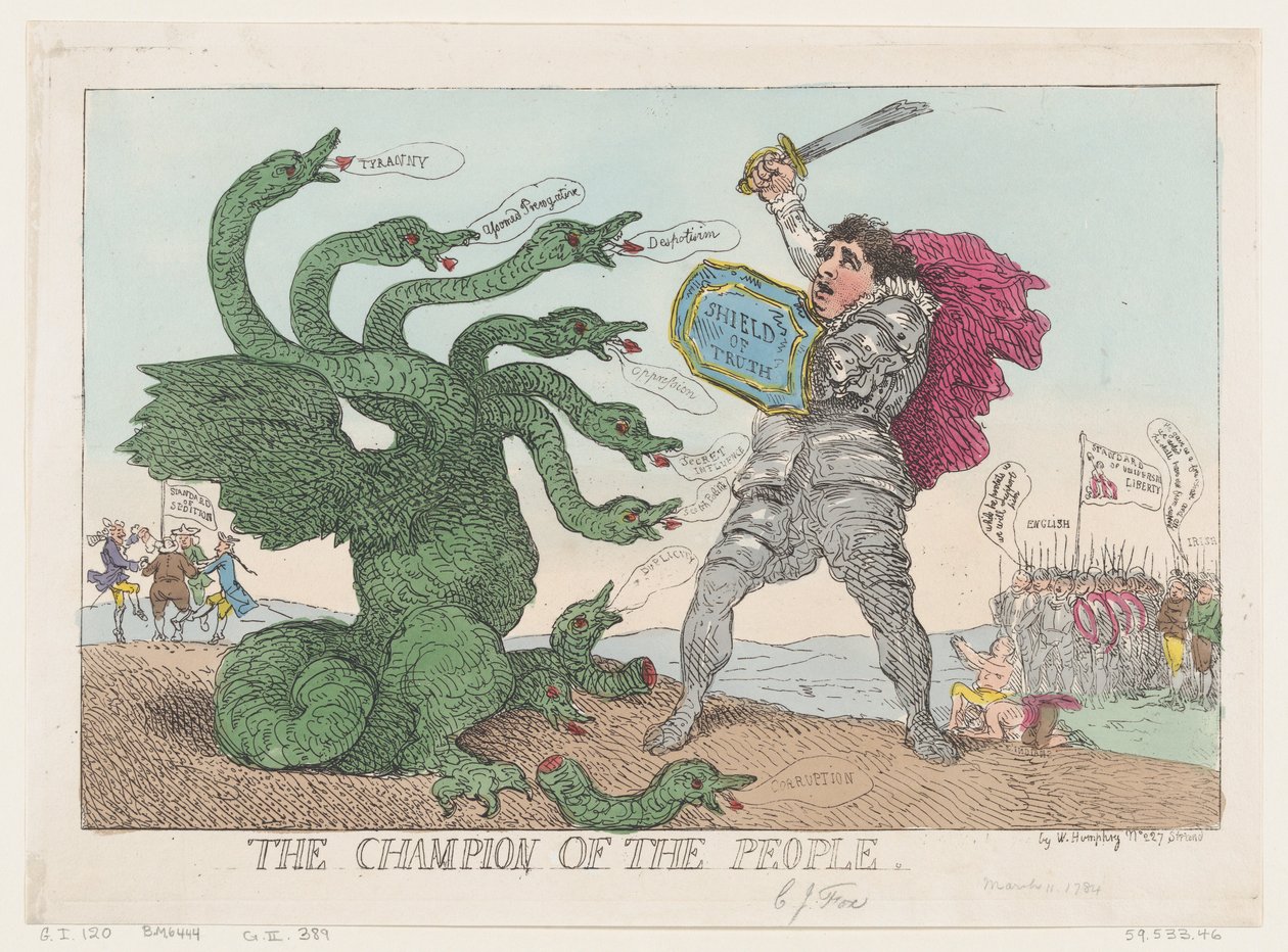 A nép bajnoka, 1784. március 11., 1784. március 11. alkotó: Thomas Rowlandson
