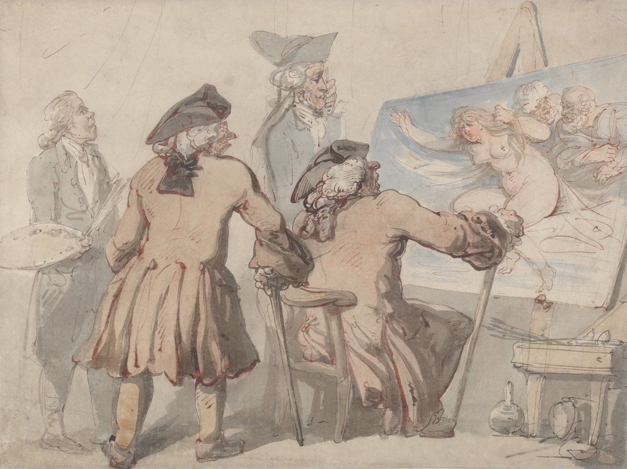 Az ínyencek alkotó: Thomas Rowlandson