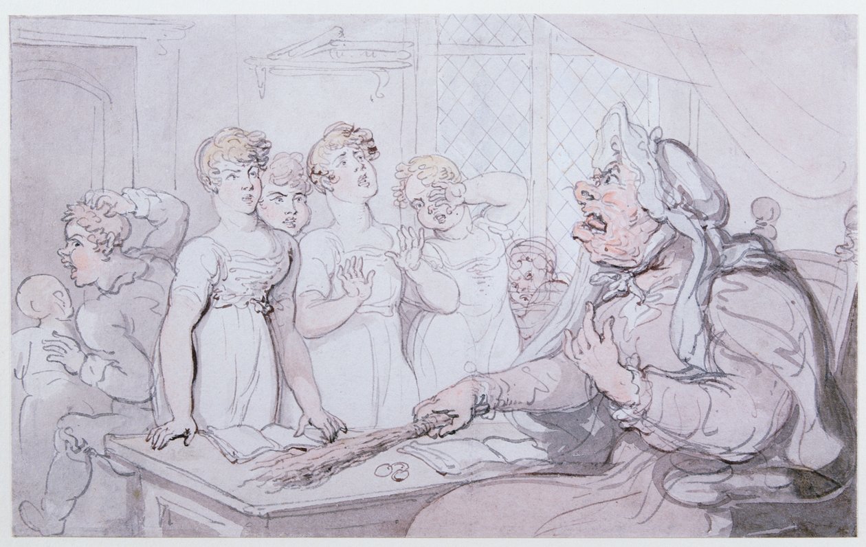 A Kegyetlen Úrnő alkotó: Thomas Rowlandson