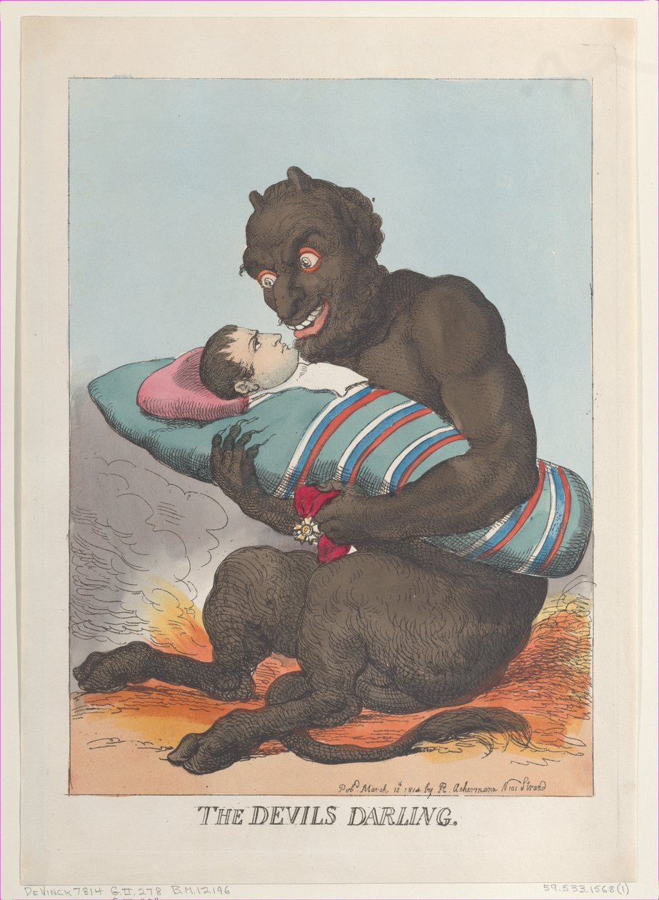 Az ördög kedvese, 1814. március 12., 1814. március 12. alkotó: Thomas Rowlandson