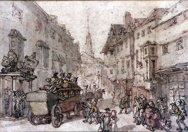 A szorgalom alkotó: Thomas Rowlandson