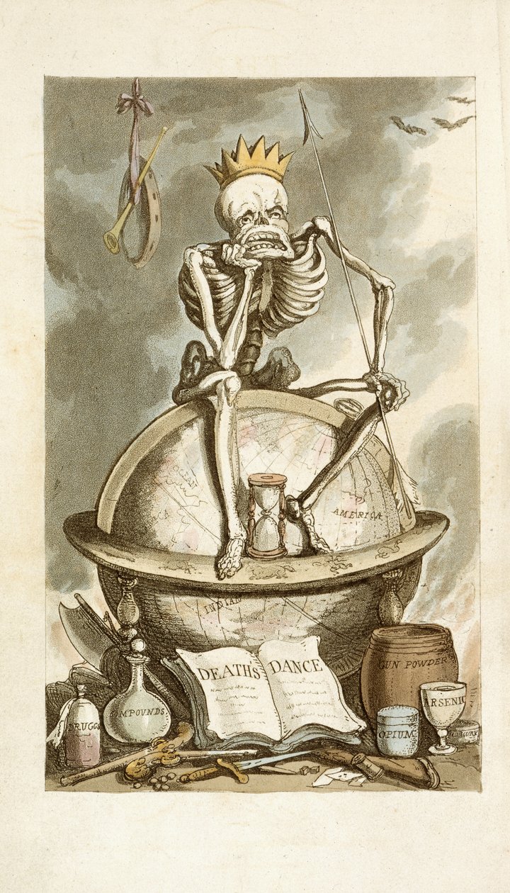Az angol haláltánc alkotó: Thomas Rowlandson