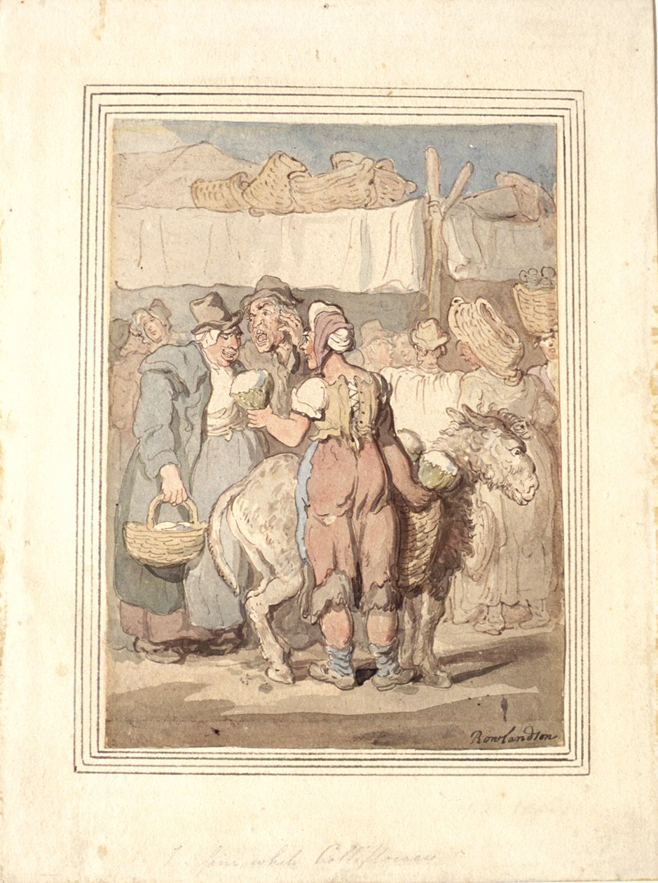 A finom fehér karfiol alkotó: Thomas Rowlandson
