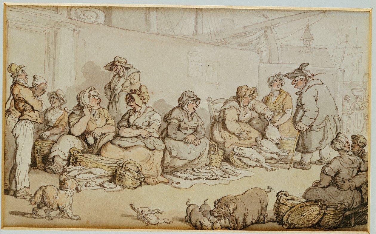 A halpiac, Grimsby alkotó: Thomas Rowlandson