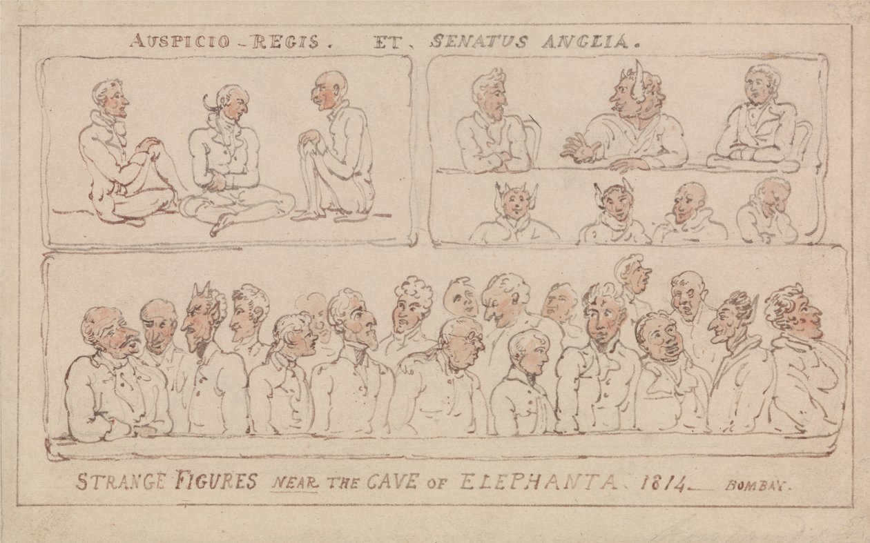 A Nagymester, avagy Qui Hi kalandjai Hindosztánban alkotó: Thomas Rowlandson