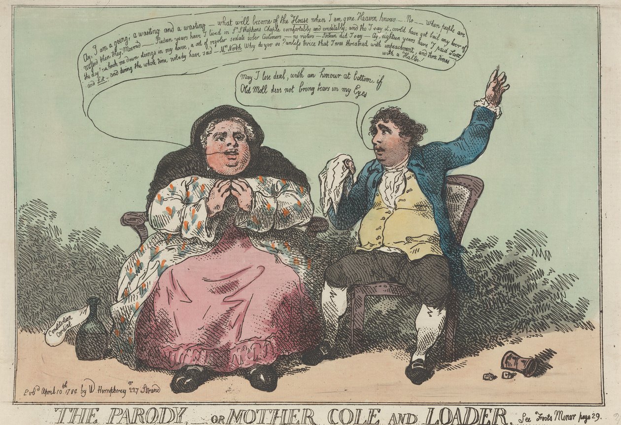 A paródia – avagy Cole anya és a vezető alkotó: Thomas Rowlandson