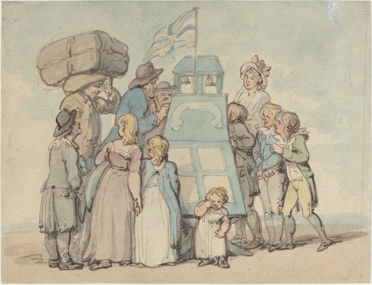 A Peep Show alkotó: Thomas Rowlandson