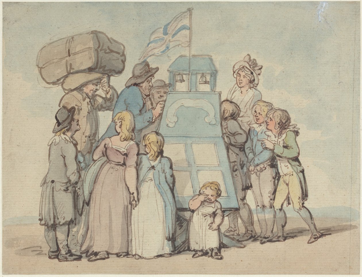 A Peep Show alkotó: Thomas Rowlandson